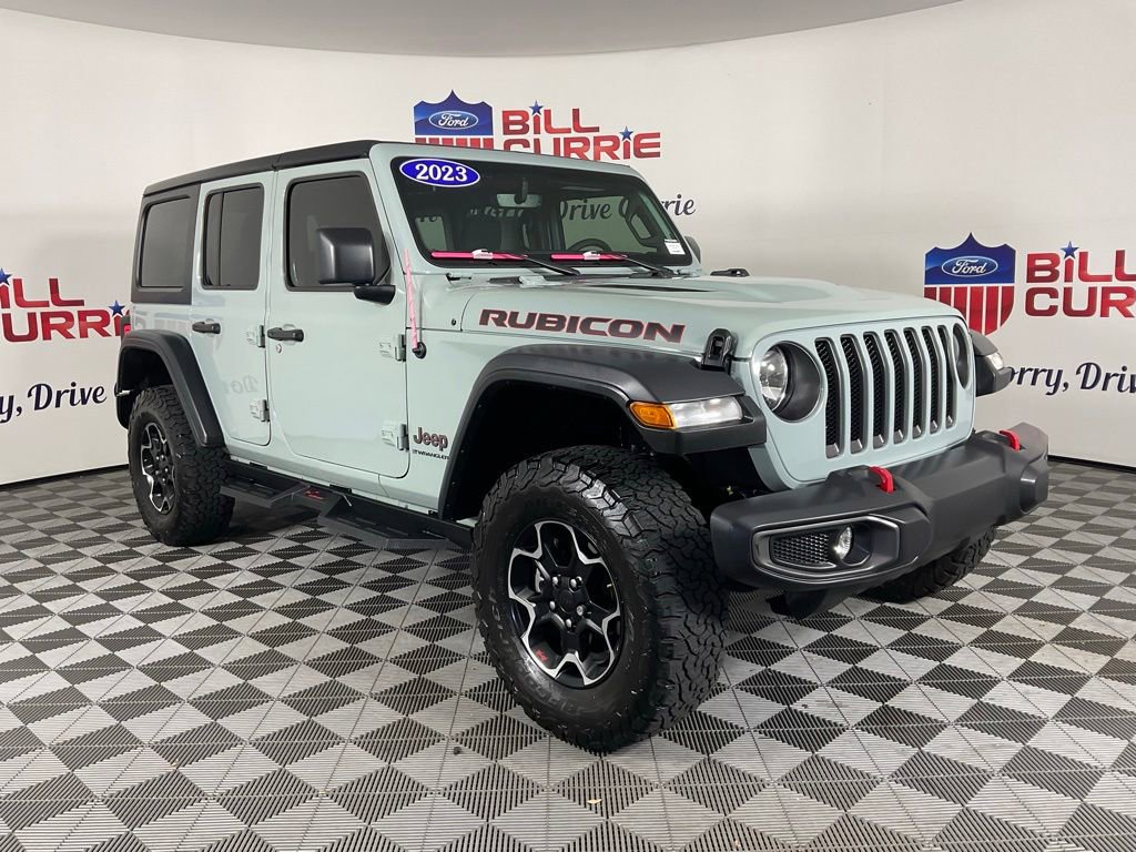 Used 2023 Jeep Wrangler Unlimited Rubicon AWD/4WD image 1