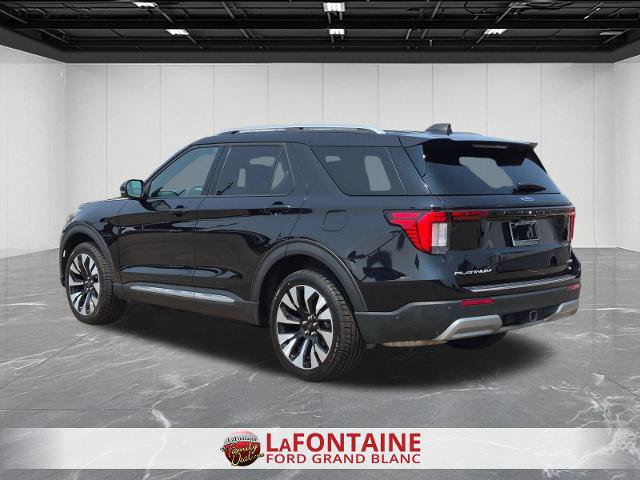 Certified 2025 Ford Explorer Platinum w/ LUX Leather Package AWD/4WD image 3