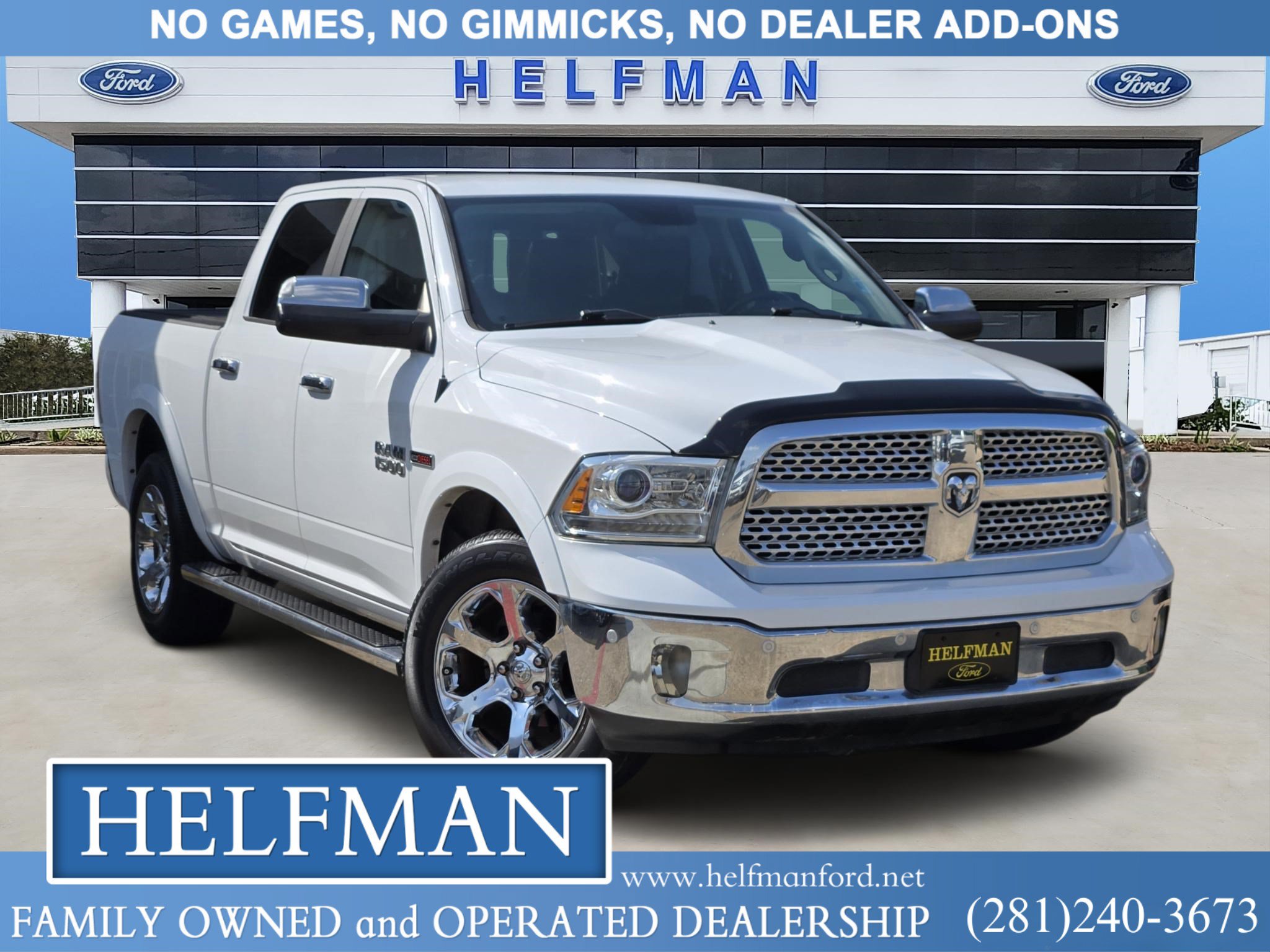 Used 2018 RAM 1500 Laramie AWD/4WD image 1