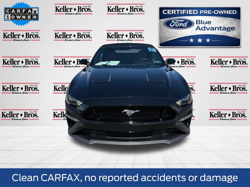 Certified 2018 Ford Mustang GT Premium w/ Equipment Group 401A RWD image 2