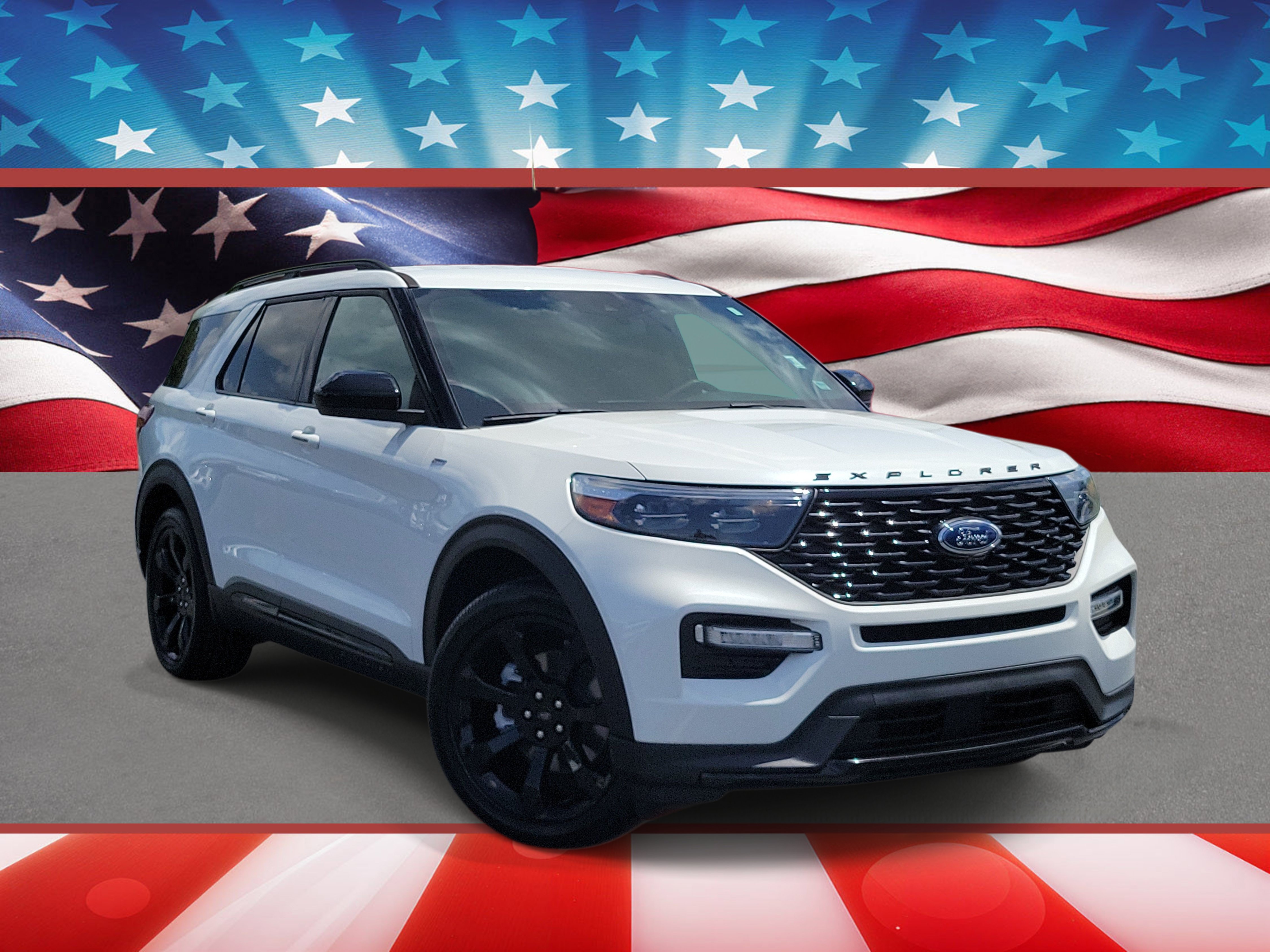 Certified 2024 Ford Explorer ST-Line w/ Class IV Trailer Tow Package RWD image 1