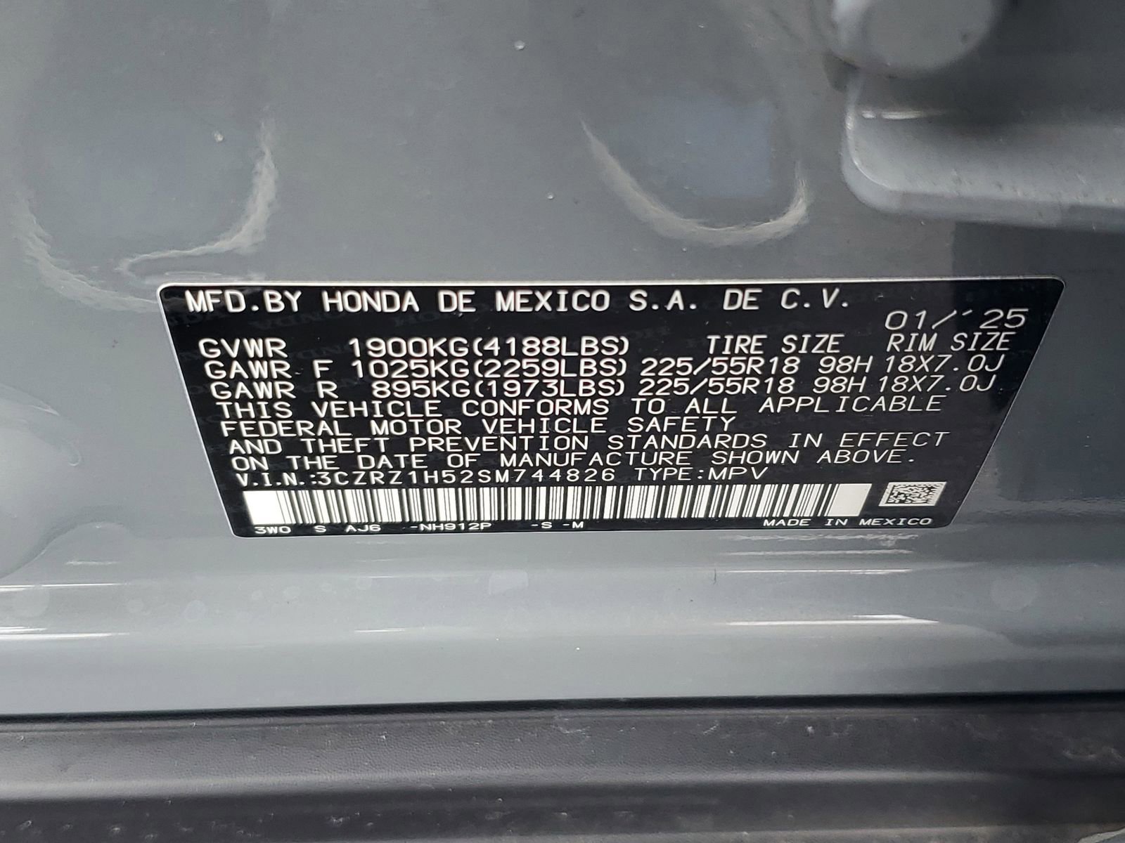 Used 2025 Honda HR-V Sport image 30