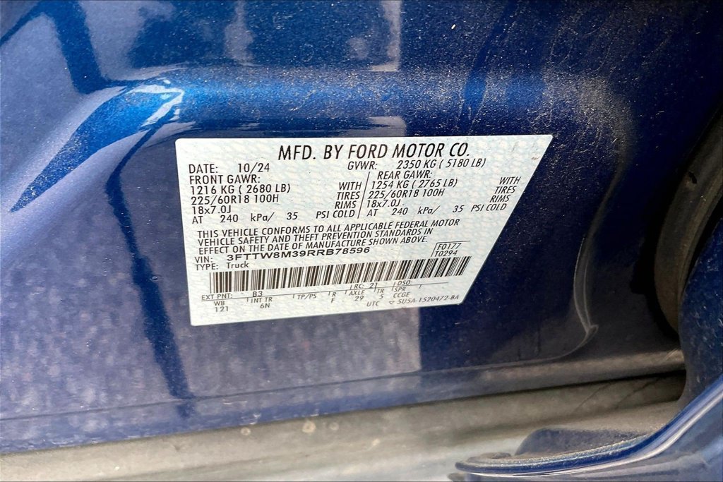 Certified 2024 Ford Maverick Lariat FWD image 10