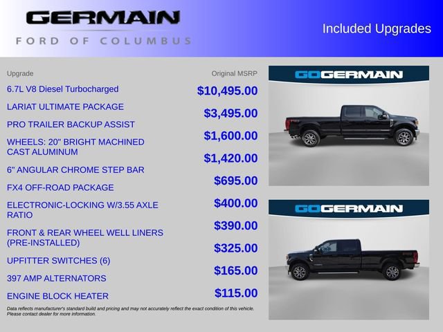 Certified 2020 Ford F350 Lariat w/ Lariat Ultimate Package AWD/4WD image 38