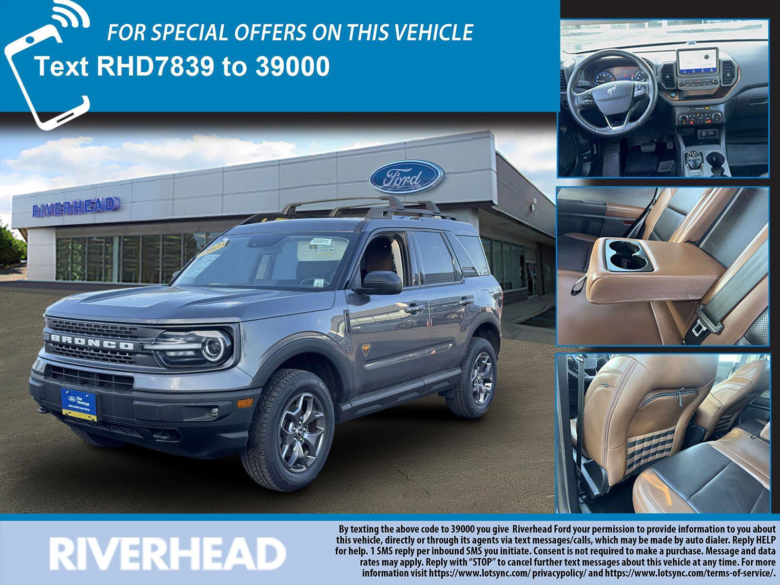 Certified 2023 Ford Bronco Sport Badlands w/ Premium Package image 5