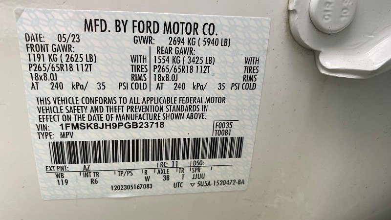 Certified 2023 Ford Explorer Timberline w/ Timberline Technology Package AWD/4WD image 70