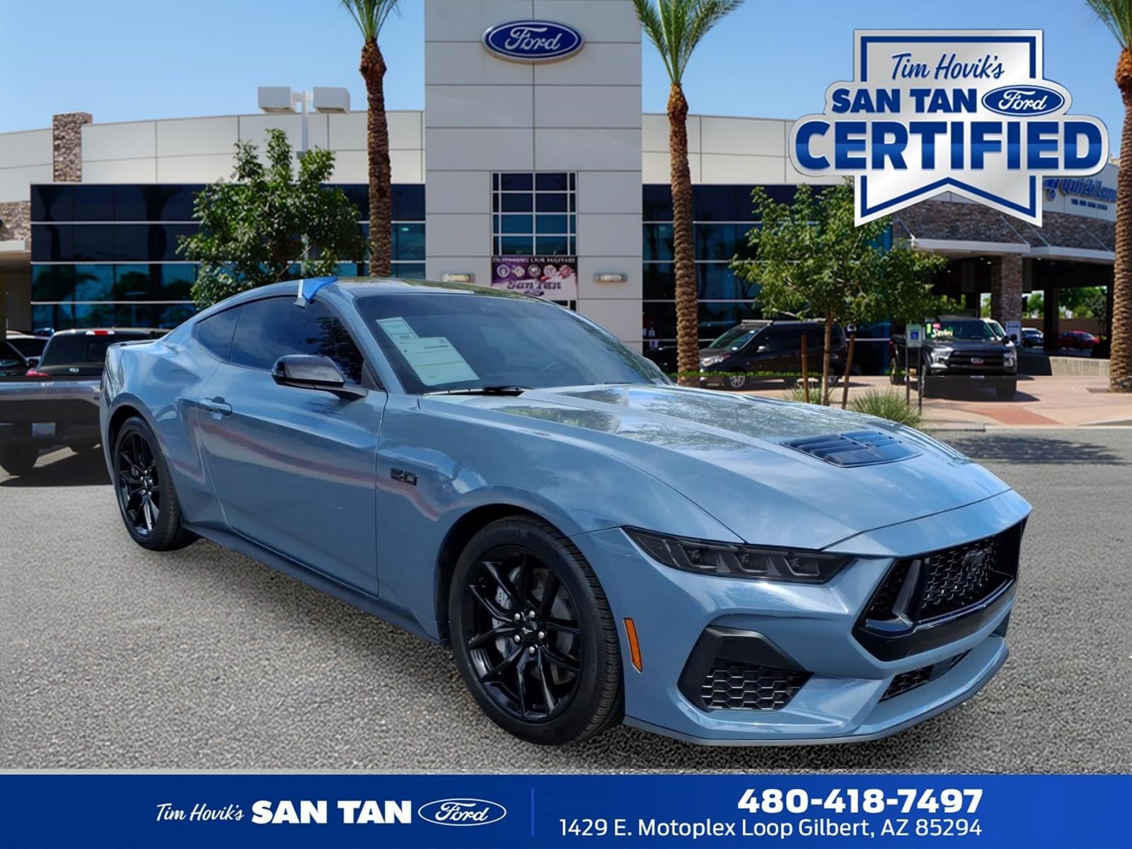 Certified 2025 Ford Mustang GT w/ Mustang Nite Pony Package