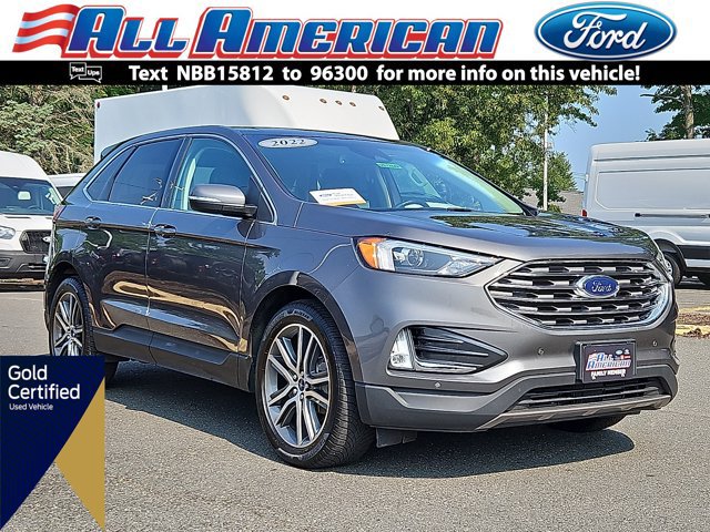 Certified 2022 Ford Edge Titanium AWD/4WD image 1