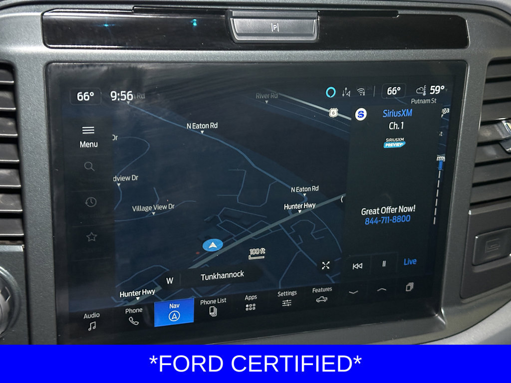 Certified 2025 Ford F150 XLT w/ Equipment Group 302A MID AWD/4WD image 4