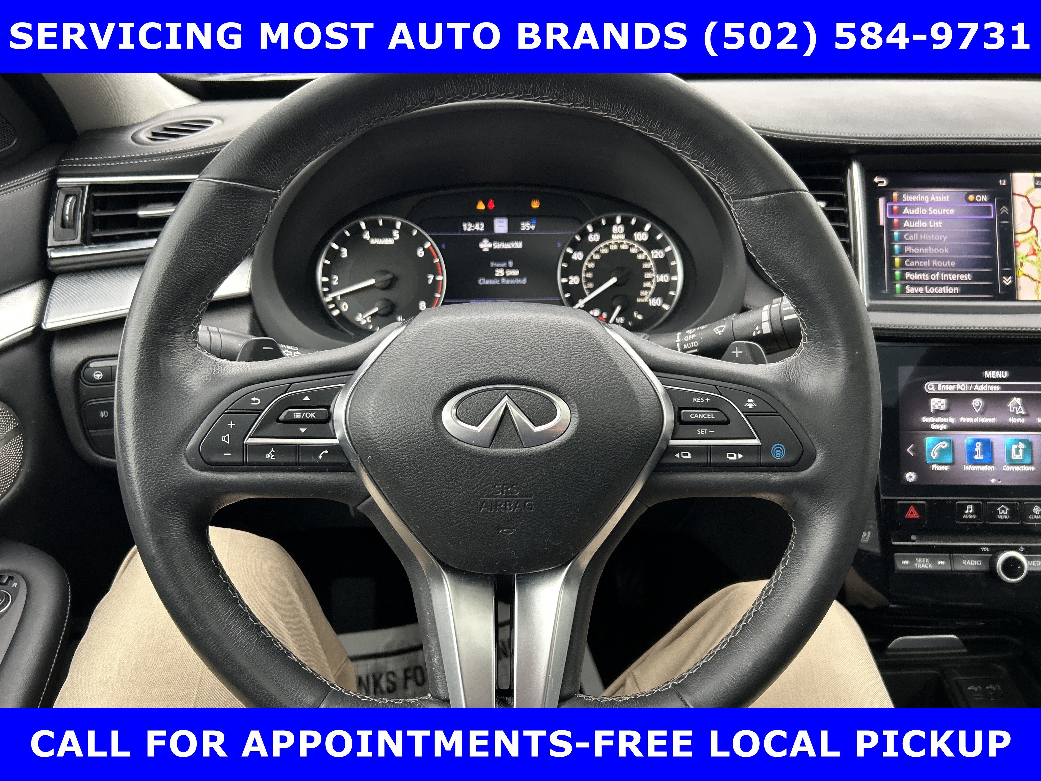 Used 2021 INFINITI QX50 Sensory image 37