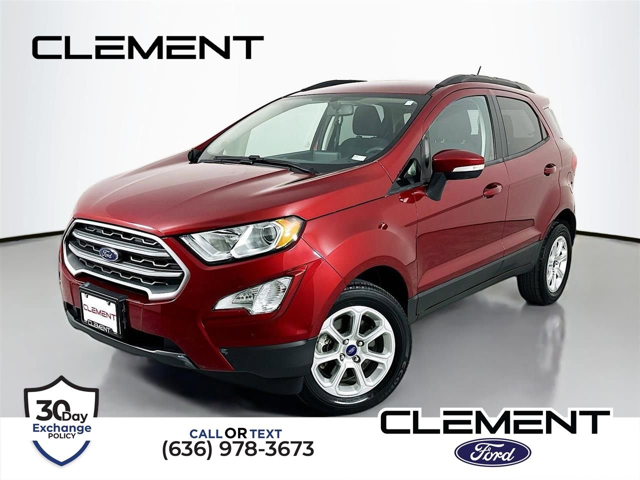 Certified 2021 Ford EcoSport SE w/ SE Convenience Package