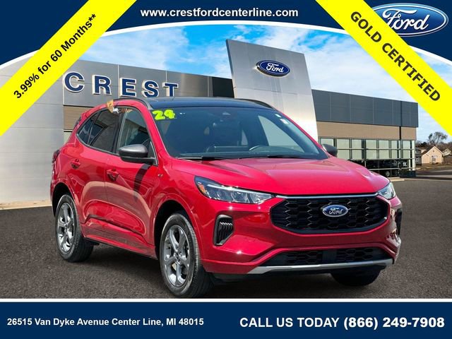 Certified 2024 Ford Escape ST-Line w/ Tech Pack #1 AWD/4WD video 1