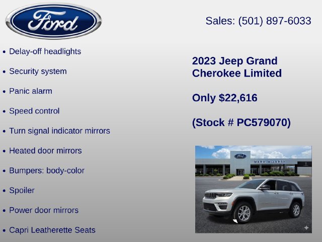 Used 2023 Jeep Grand Cherokee Limited RWD image 30