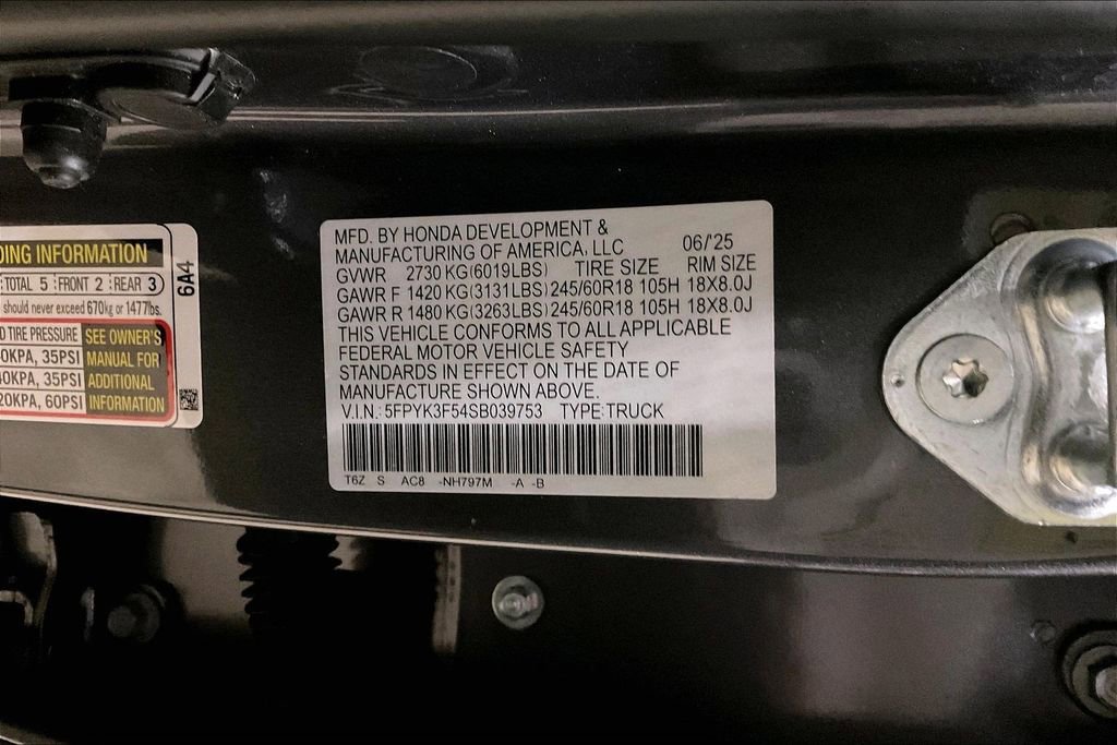 Used 2025 Honda Ridgeline RTL image 30