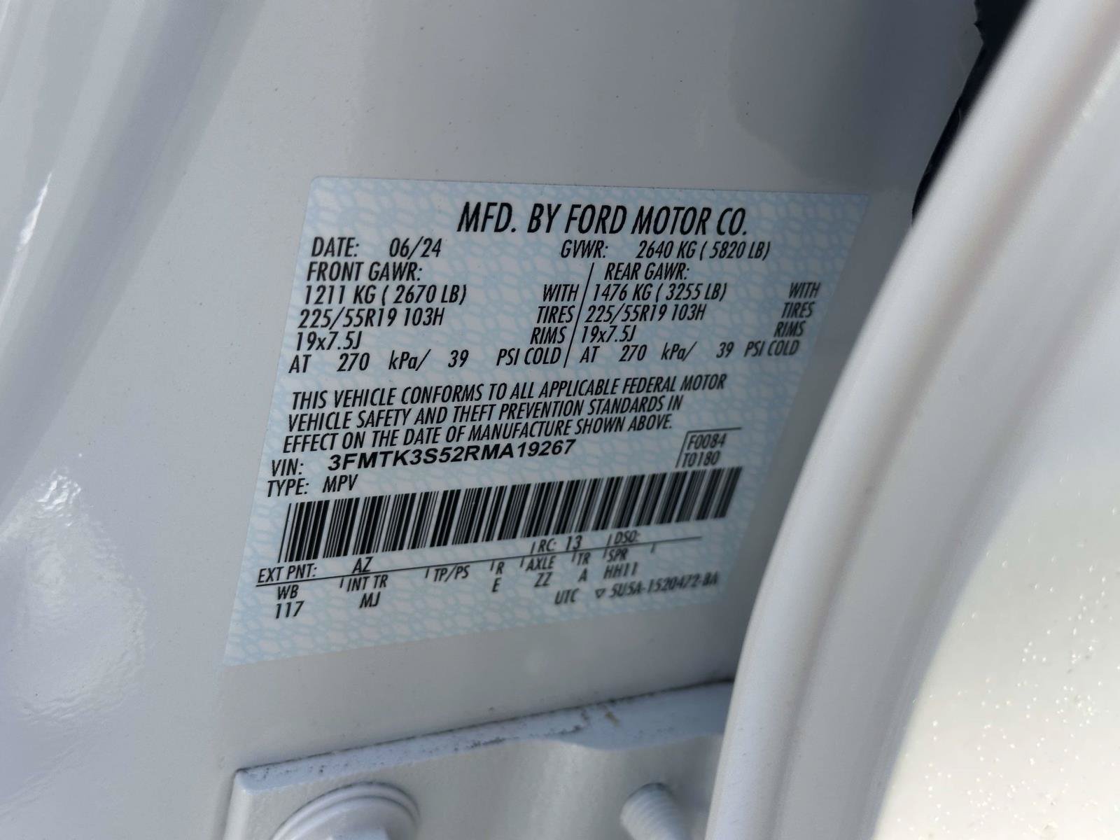 Certified 2024 Ford Mustang Mach-E Premium AWD/4WD image 34