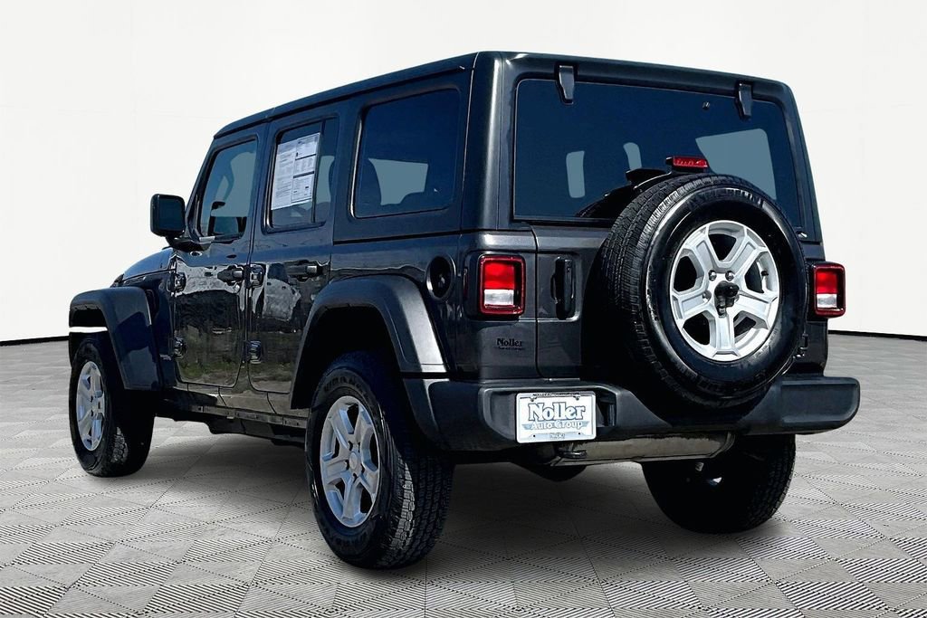 Used 2022 Jeep Wrangler Unlimited Sport image 2