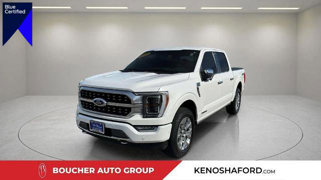 Certified 2021 Ford F150 Platinum w/ Equipment Group 701A High AWD/4WD image 1
