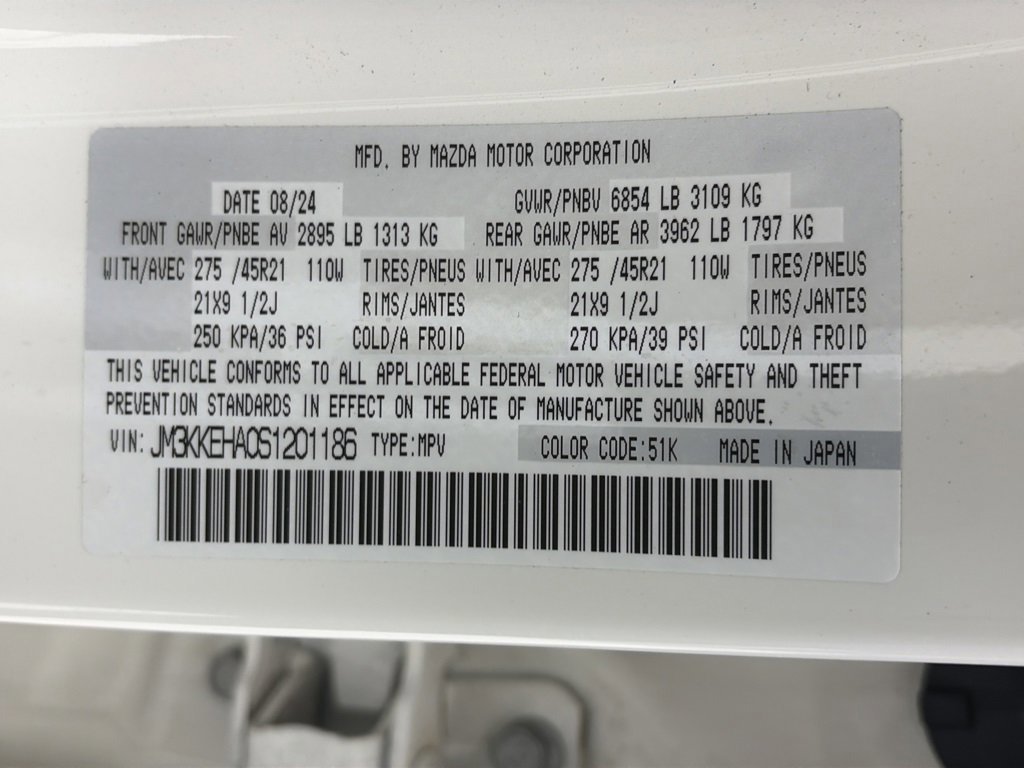 Used 2025 MAZDA CX-90 Plug-In Hybrid w/ Premium Plus image 9