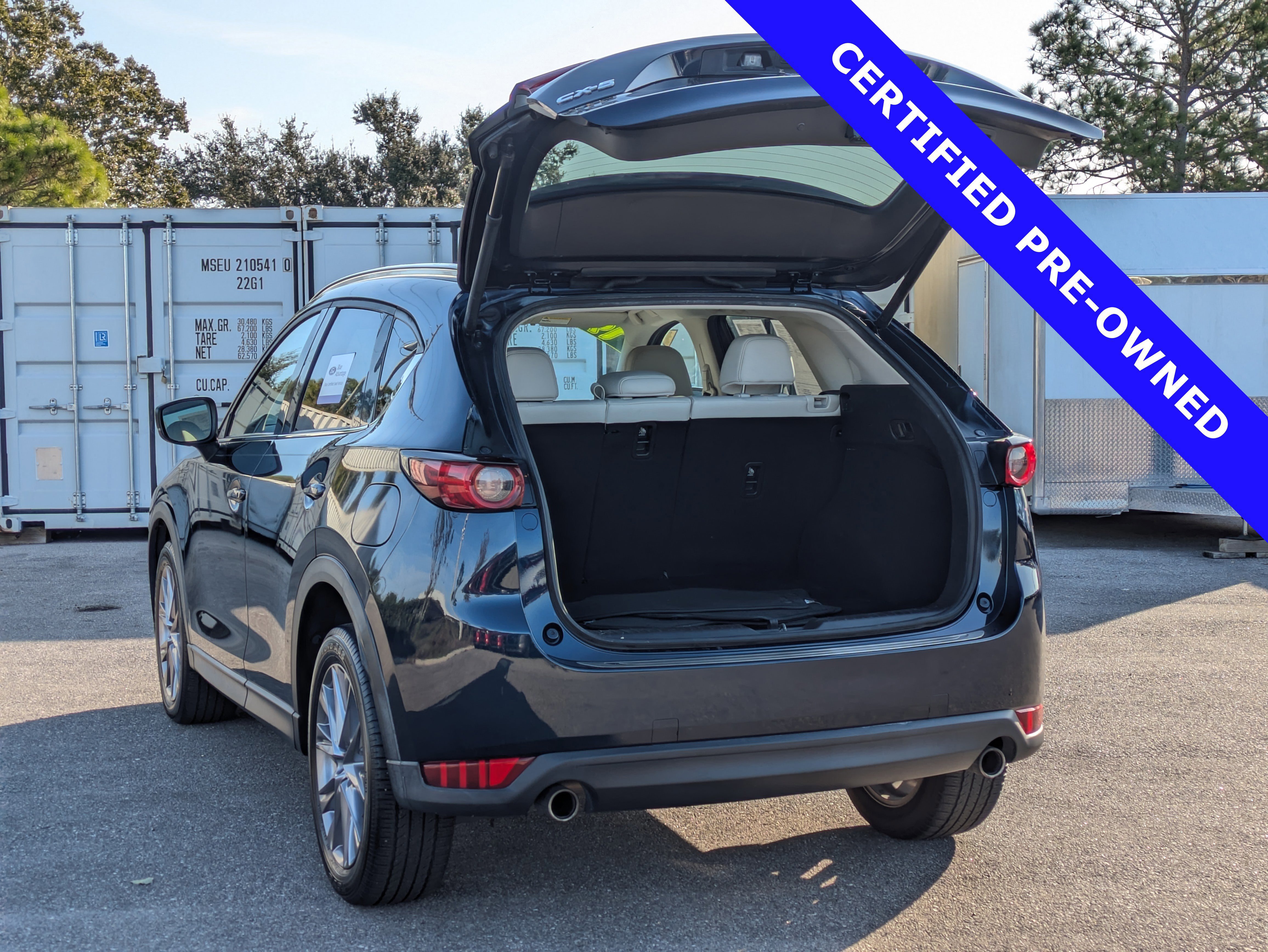 Used 2019 MAZDA CX-5 Grand Touring w/ GT Premium Package video 3