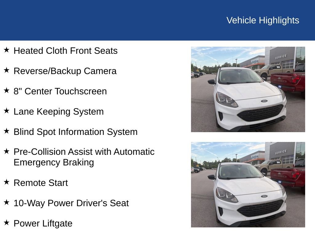 Certified 2021 Ford Escape SE w/ SE Sport Appearance Package image 2