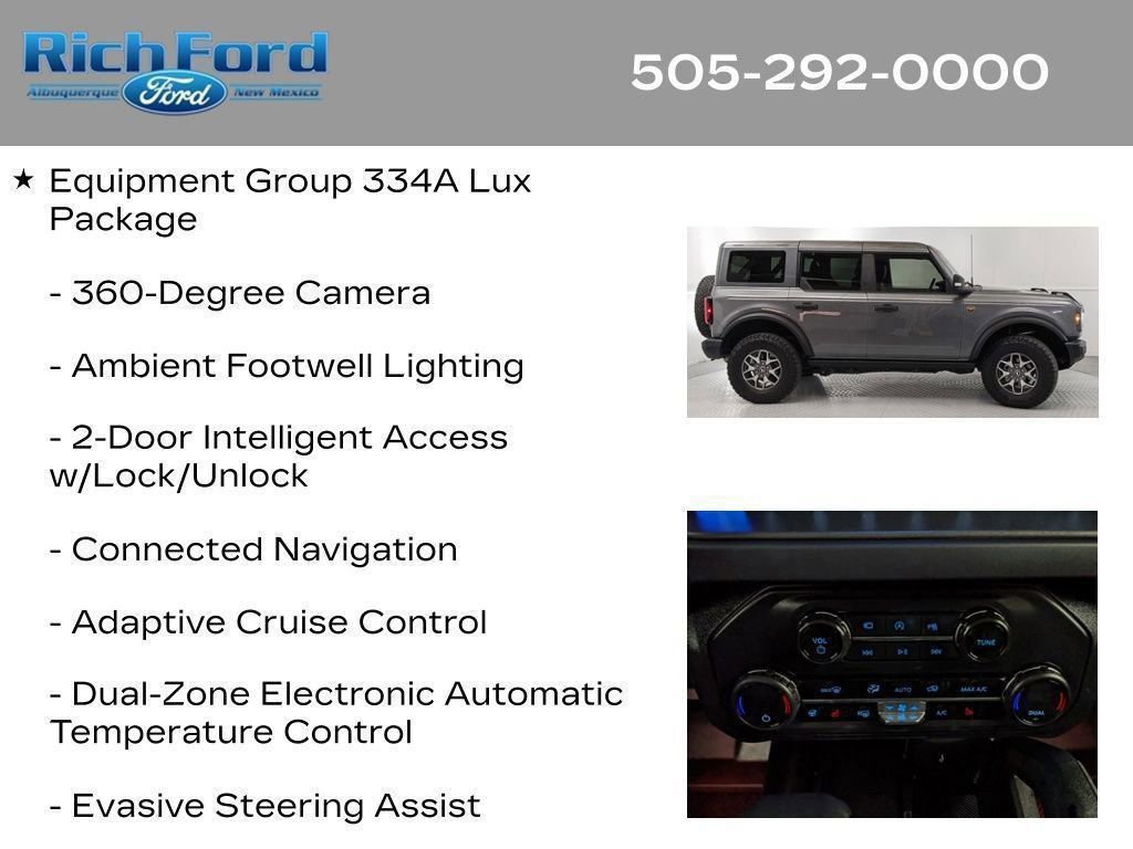 Certified 2025 Ford Bronco Badlands AWD/4WD image 27