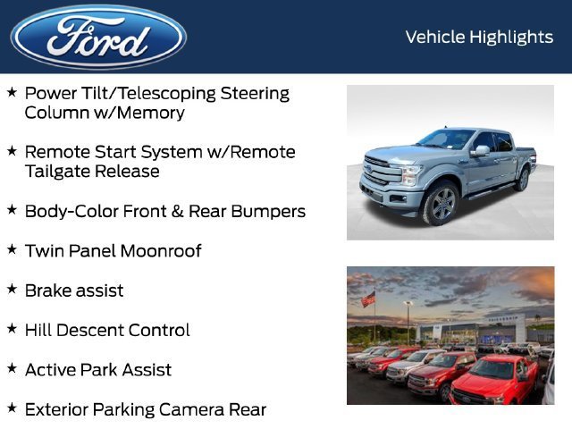 Certified 2020 Ford F150 Lariat w/ Equipment Group 502A Luxury AWD/4WD image 13
