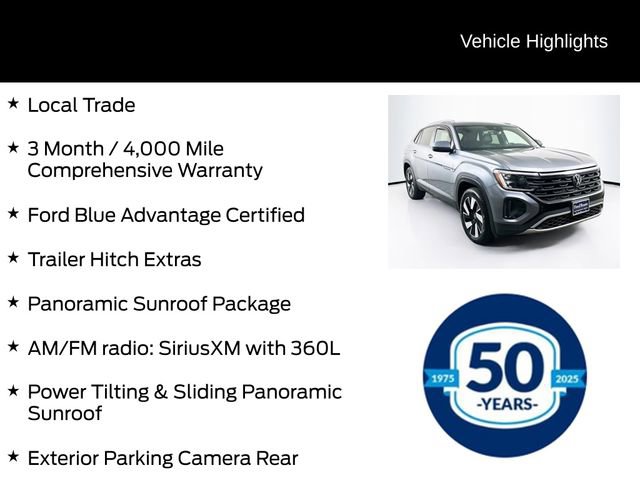 Used 2024 Volkswagen Atlas Cross Sport SE w/ Panoramic Sunroof Package AWD/4WD image 6