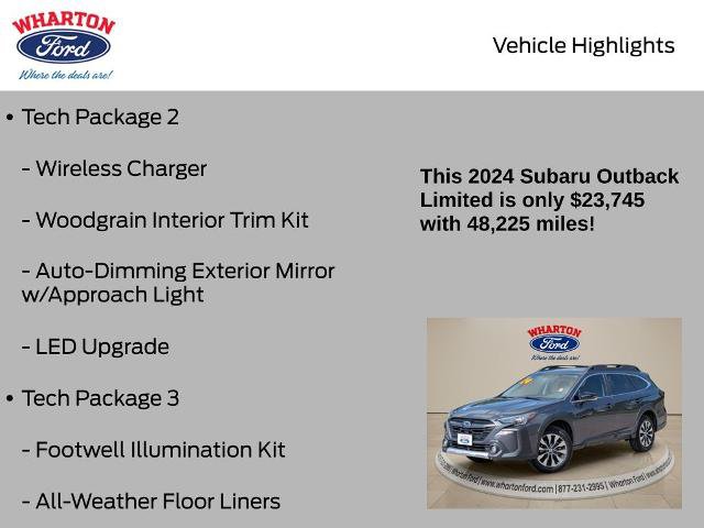 Used 2024 Subaru Outback Limited AWD/4WD image 11