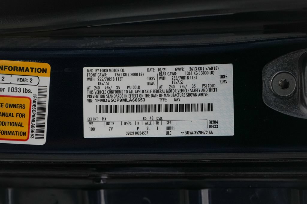 Certified 2021 Ford Bronco Outer Banks AWD/4WD image 22