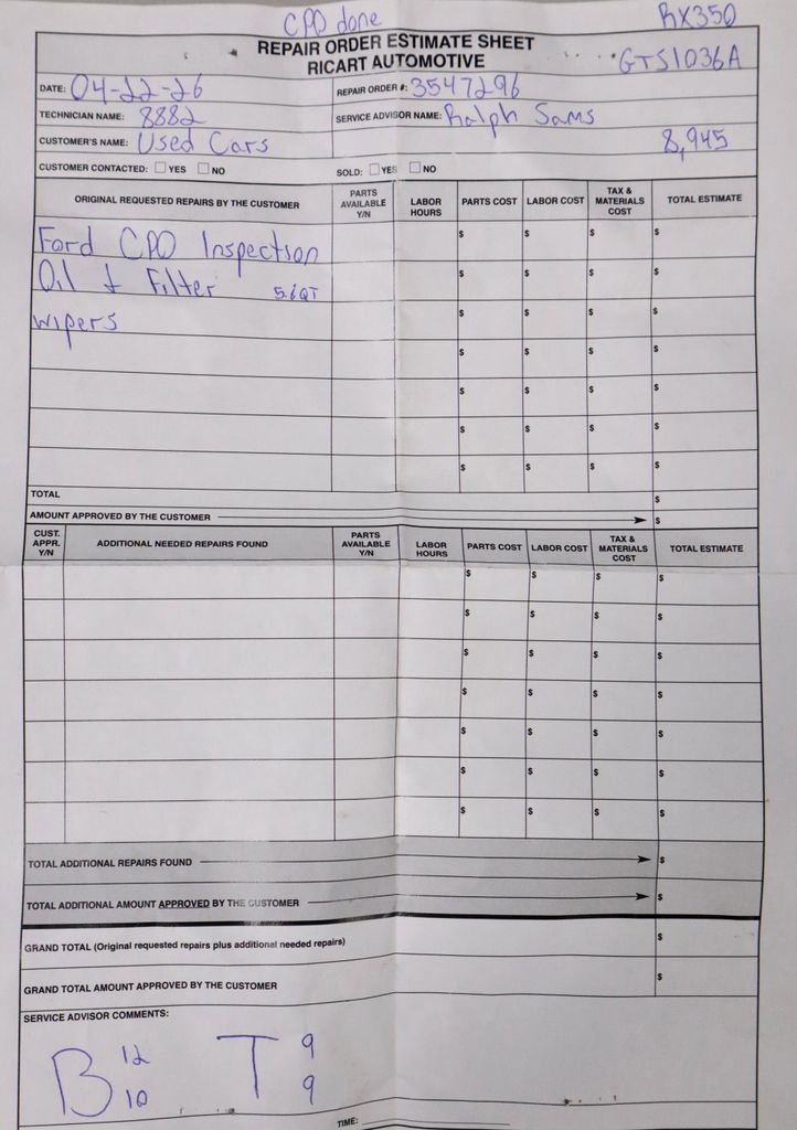 Used 2025 Lexus RX 350 AWD w/ Convenience Package image 13