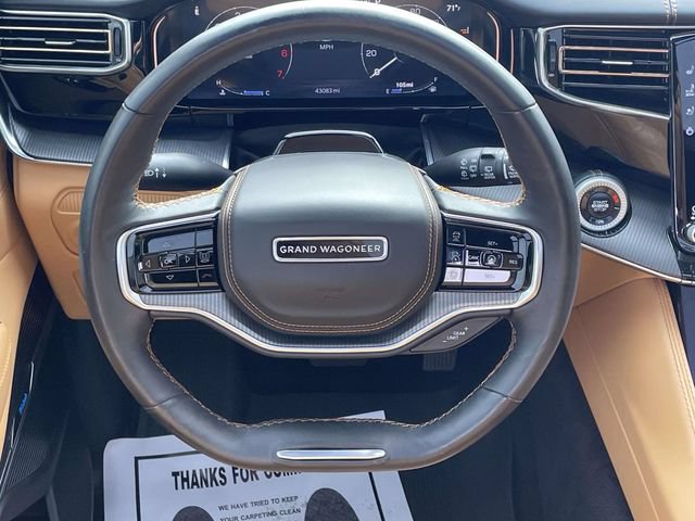 Used 2024 Jeep Grand Wagoneer Series III w/ Rear Seat Video Group 1 AWD/4WD image 16