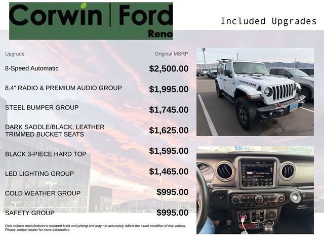 Used 2021 Jeep Wrangler Unlimited Rubicon image 3