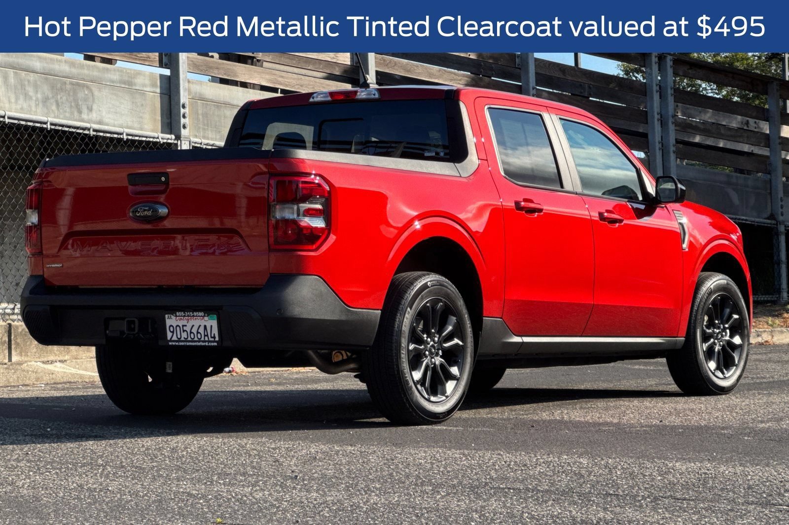 Certified 2024 Ford Maverick Lariat w/ Black Appearance Package FWD image 6