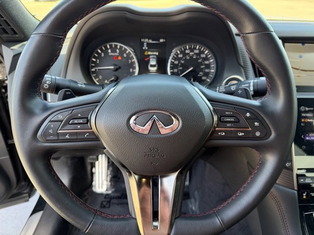 Used 2024 INFINITI Q50 Red Sport 400 w/ Black Opal Edition image 15