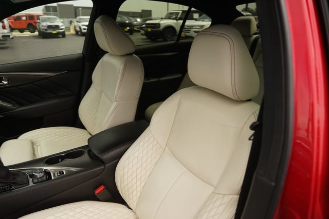 Used 2022 INFINITI Q50 Red Sport 400 w/ Carbon Fiber Package AWD/4WD image 10