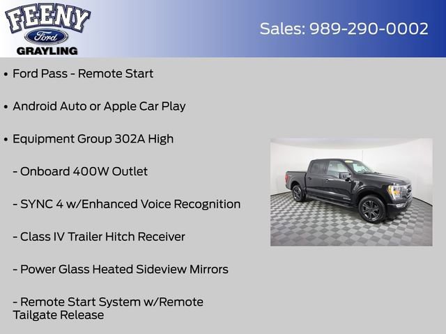 Certified 2023 Ford F150 XLT w/ Equipment Group 302A High image 11