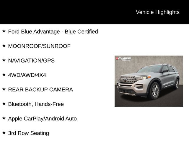 Certified 2021 Ford Explorer Limited w/ Equipment Group 301A AWD/4WD video 2