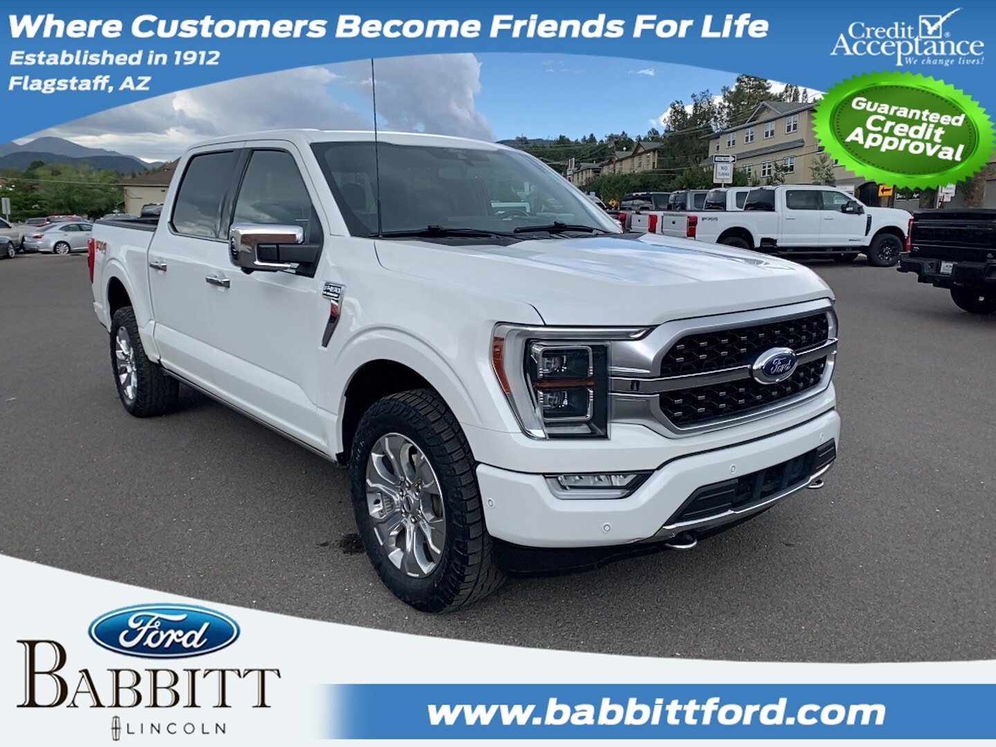 Certified 2021 Ford F150 Platinum w/ Equipment Group 701A High AWD/4WD image 1