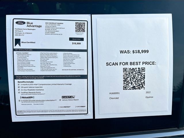 Used 2022 Chevrolet Equinox LT image 34