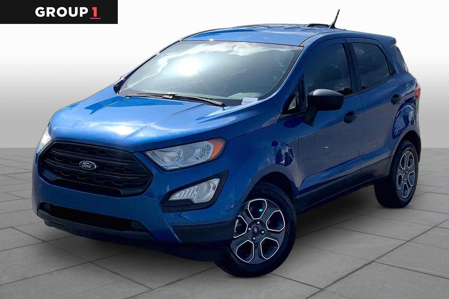 Certified 2020 Ford EcoSport S FWD video 1