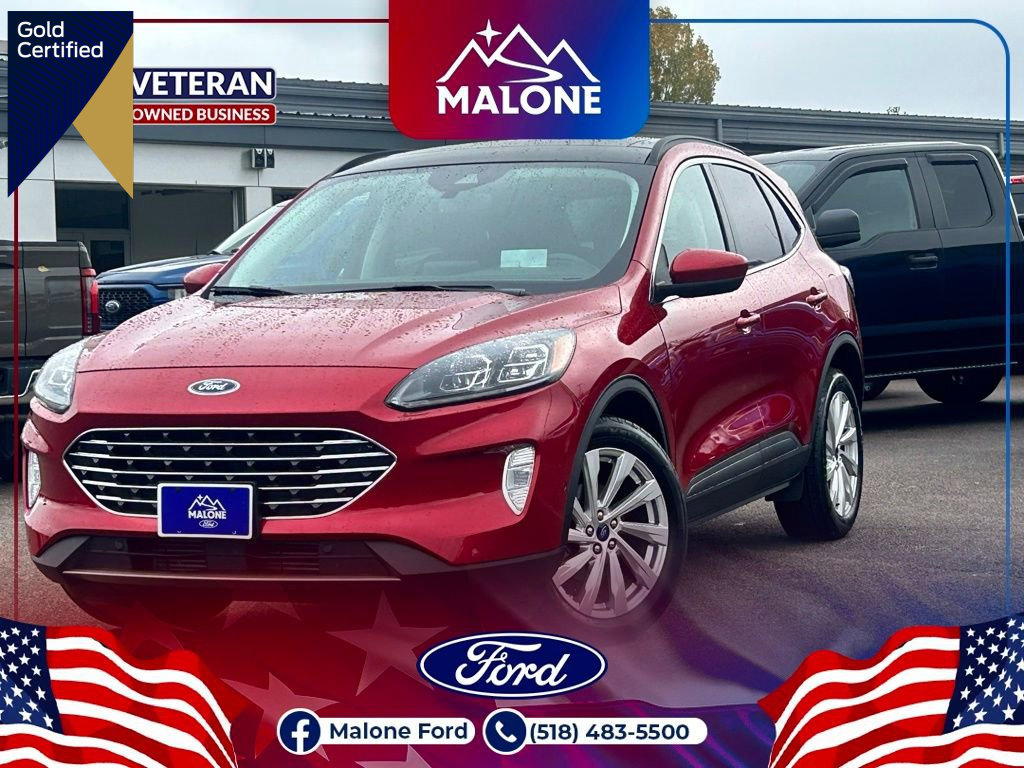 Certified 2022 Ford Escape Titanium w/ Titanium Elite Package