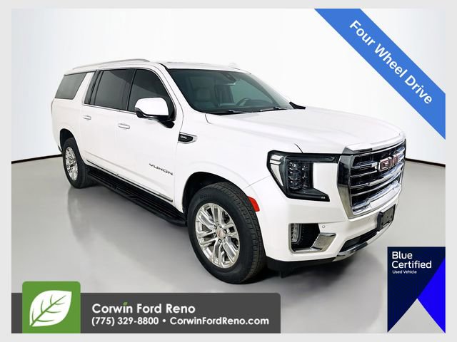 Used 2022 GMC Yukon XL SLT w/ SLT Premium Package AWD/4WD 360° Tour