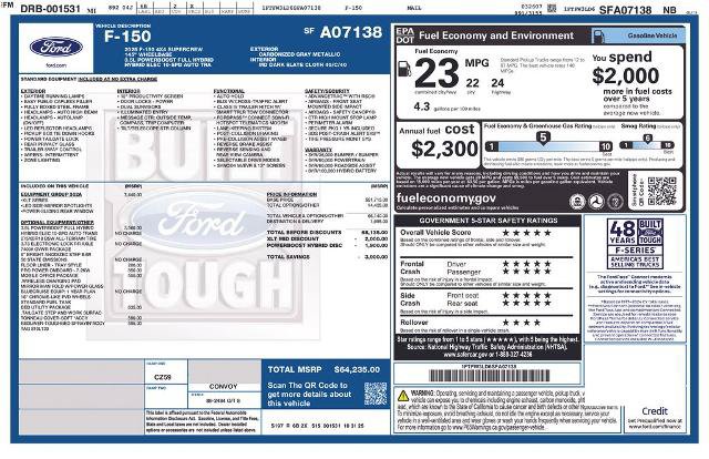 Certified 2025 Ford F150 XLT w/ Equipment Group 302A MID AWD/4WD image 9