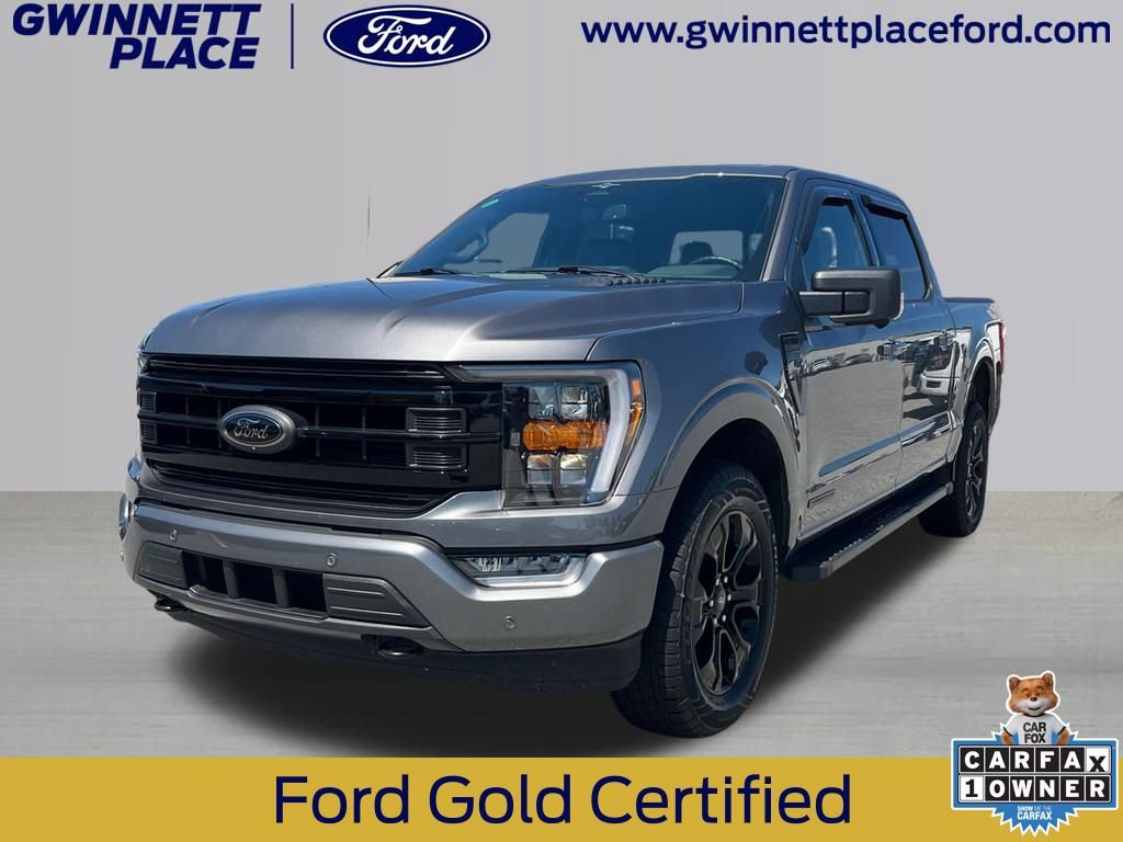 Certified 2023 Ford F150 XLT w/ Equipment Group 302A High AWD/4WD image 1