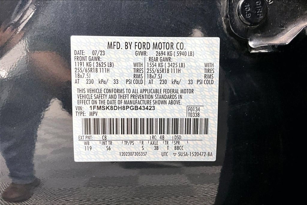Certified 2023 Ford Explorer XLT w/ Equipment Group 202A AWD/4WD image 36
