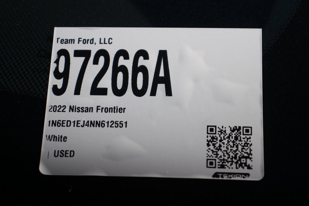 Used 2022 Nissan Frontier SV RWD image 30