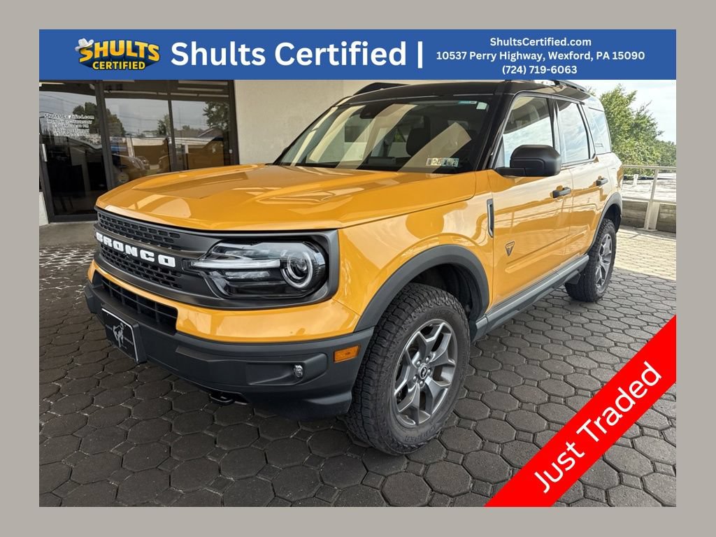 Certified 2021 Ford Bronco Sport Badlands
