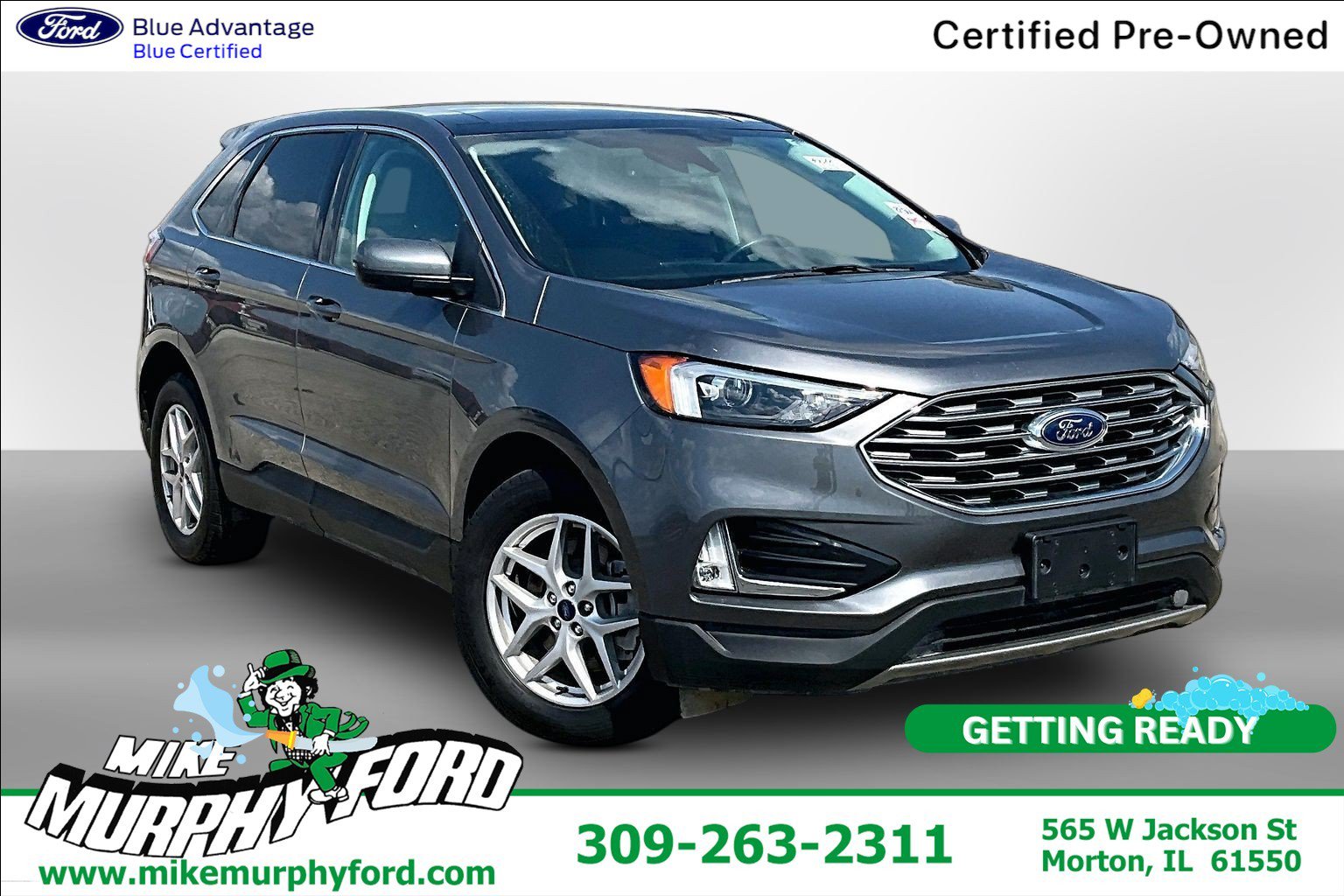 Certified 2022 Ford Edge SEL w/ Convenience Package AWD/4WD image 1