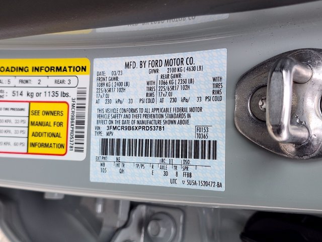 Certified 2023 Ford Bronco Sport Big Bend AWD/4WD image 33