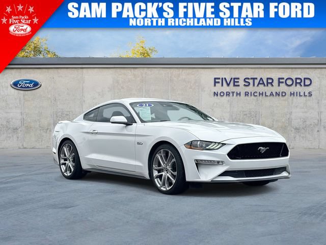 Certified 2021 Ford Mustang GT Premium w/ Carbon Sport Interior Package RWD image 1